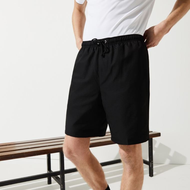 Lacoste SPORT Tenis Shorts Pretas | qj1JYRcp