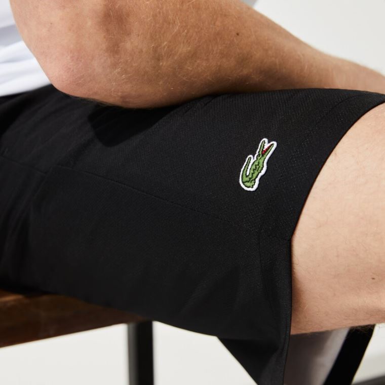 Lacoste SPORT Tenis Shorts Pretas | qj1JYRcp