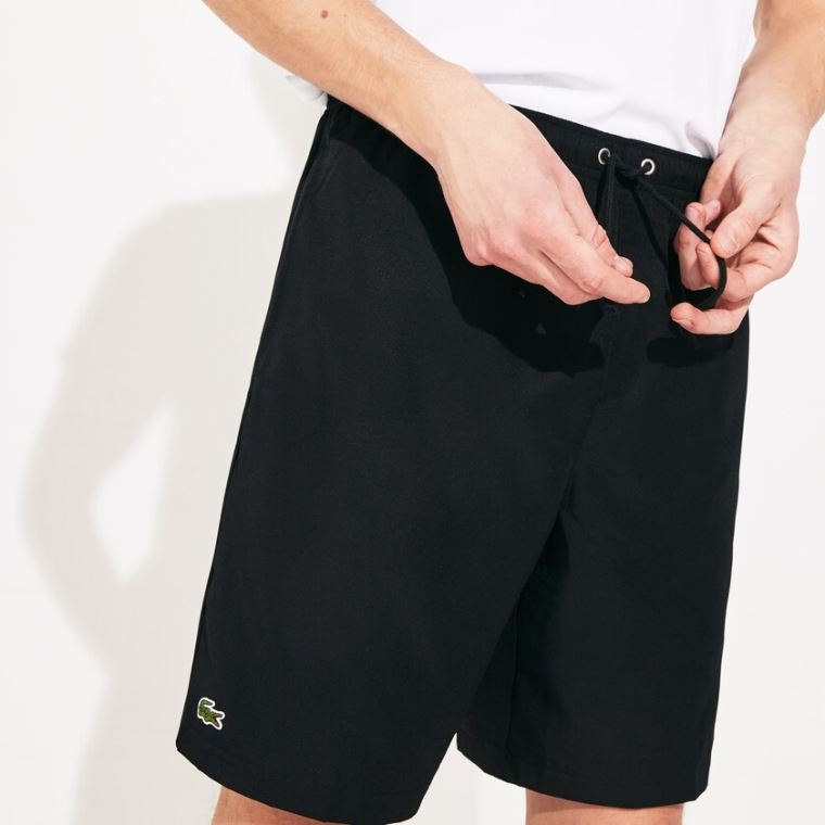 Lacoste SPORT Tenis Shorts Pretas | qj1JYRcp