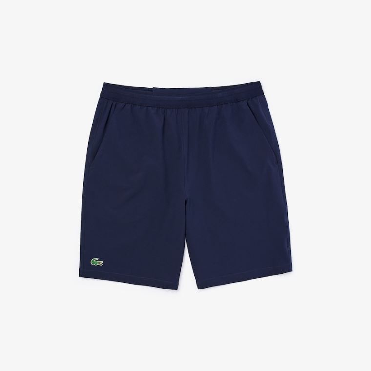 Lacoste SPORT Tenis Stretch Shorts Azul Marinho Azuis | l8d3ZXEm