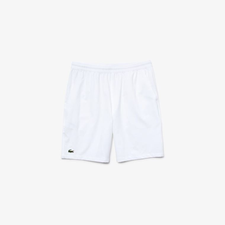 Lacoste SPORT Tenis Stretch Shorts Branco | C7iYIvSL