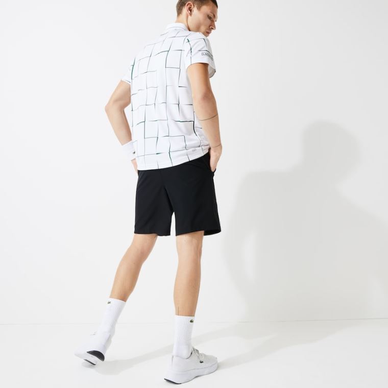 Lacoste SPORT Tenis Stretch Shorts Pretas | 4owSyxmr