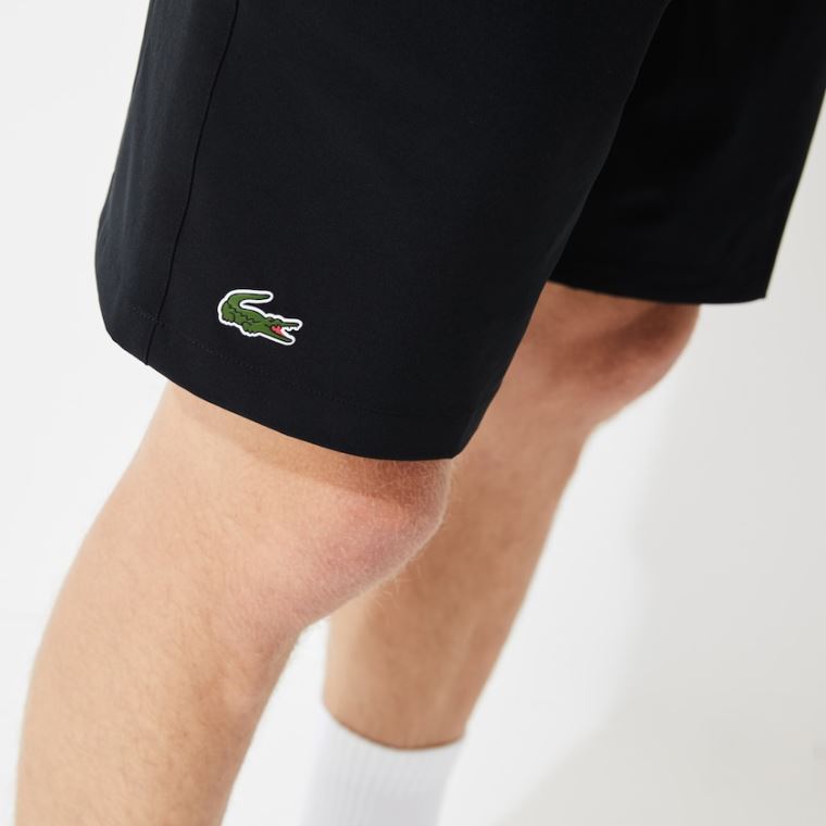 Lacoste SPORT Tenis Stretch Shorts Pretas | 4owSyxmr