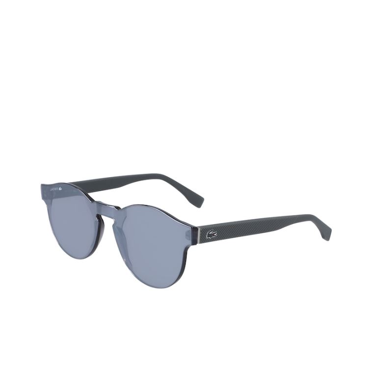 Lacoste Shield L.12.12 One Lens Sunglasses Cinzentas | YU5S8fiY