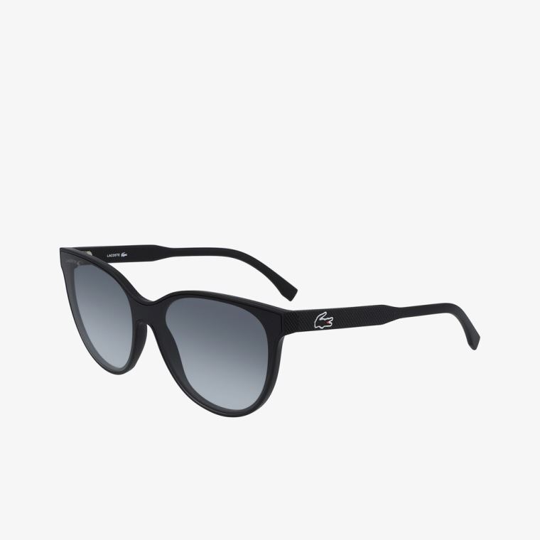 Lacoste Shield Plastic L.12.12 Sunglasses Pretas | Pt4Od1gf