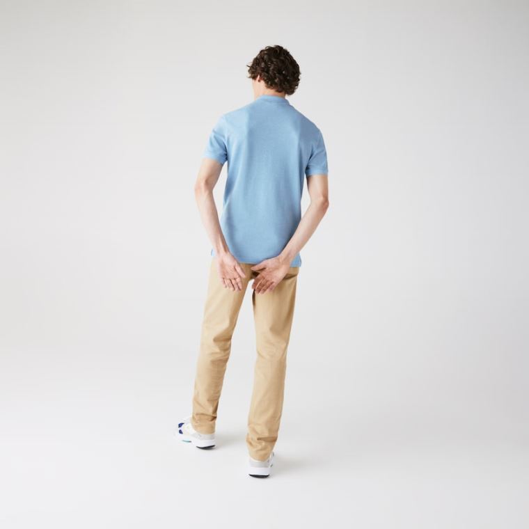 Lacoste Slim Fit Polo in Petit Piqué Azuis | JX6wo5hk