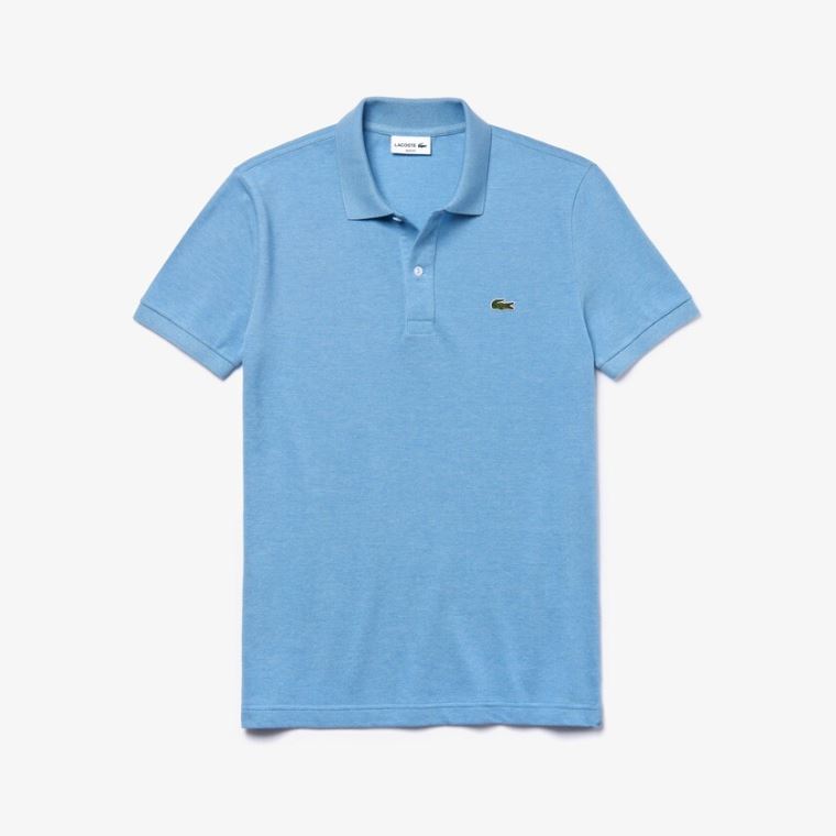 Lacoste Slim Fit Polo in Petit Piqué Azuis | JX6wo5hk