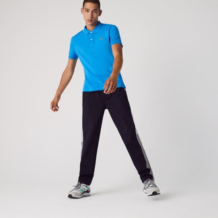 Lacoste Slim Fit Polo in Petit Piqué Azuis | ebKM2IPj