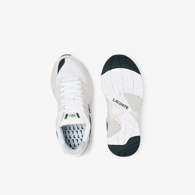 Lacoste Storm 96 Lo Sintético and Couro Sneakers Branco | ZqoFuN2P