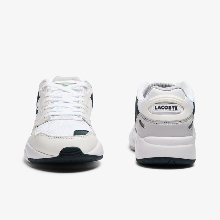 Lacoste Storm 96 Lo Sintético and Couro Sneakers Branco | ZqoFuN2P