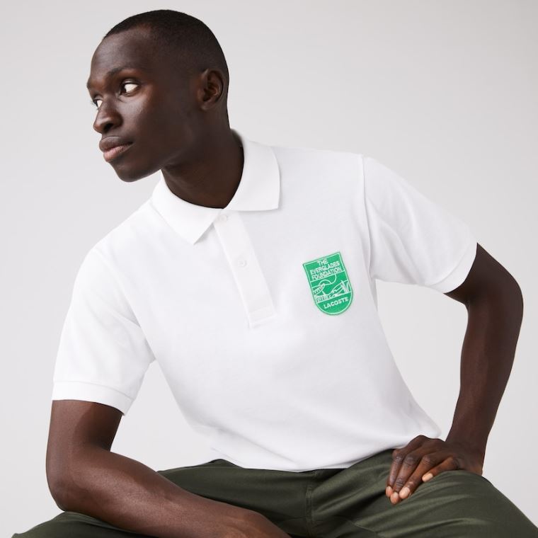 Lacoste & The Everglades Foundation Co-Branded Polo Branco | FBZbkW73