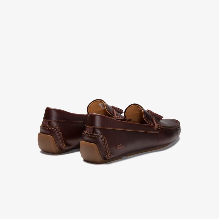 Lacoste Vestidos Piloter Tassel Loafer Marrom Marrom | 8I8lwZhl