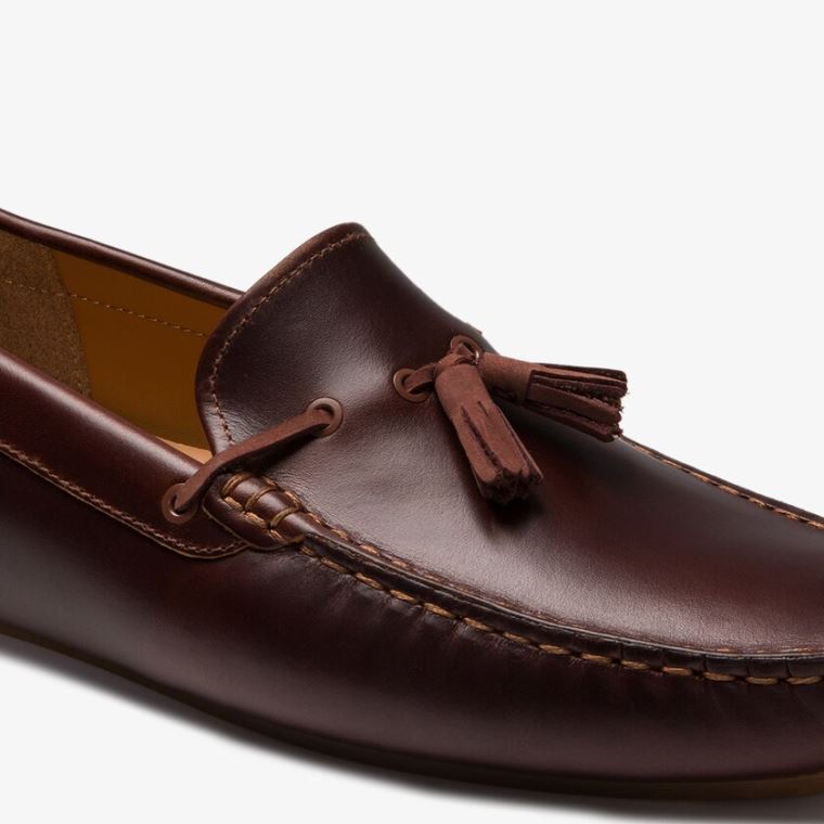 Lacoste Vestidos Piloter Tassel Loafer Marrom Marrom | 8I8lwZhl