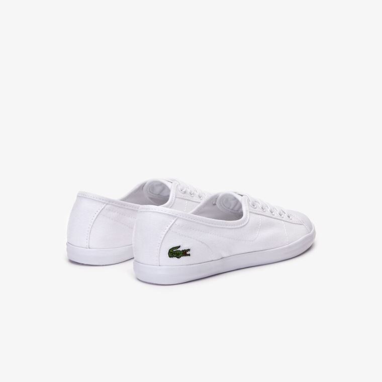 Lacoste Ziane Lona Sneakers Branco | 07vV09ib