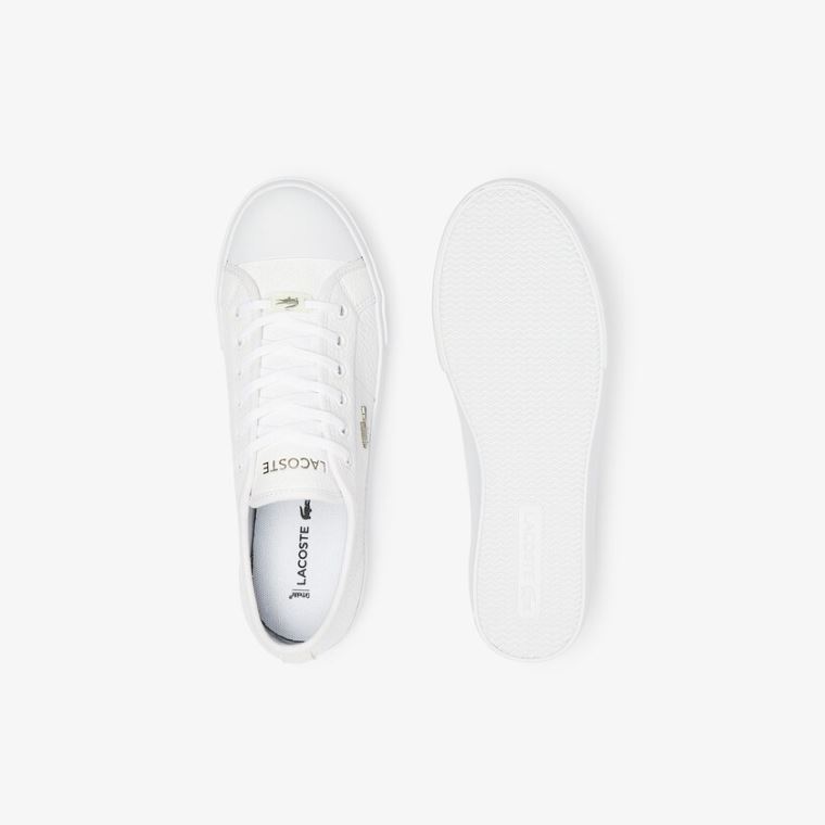 Lacoste Ziane Plus Grand Couro Sneakers Branco | u0qpkXyi