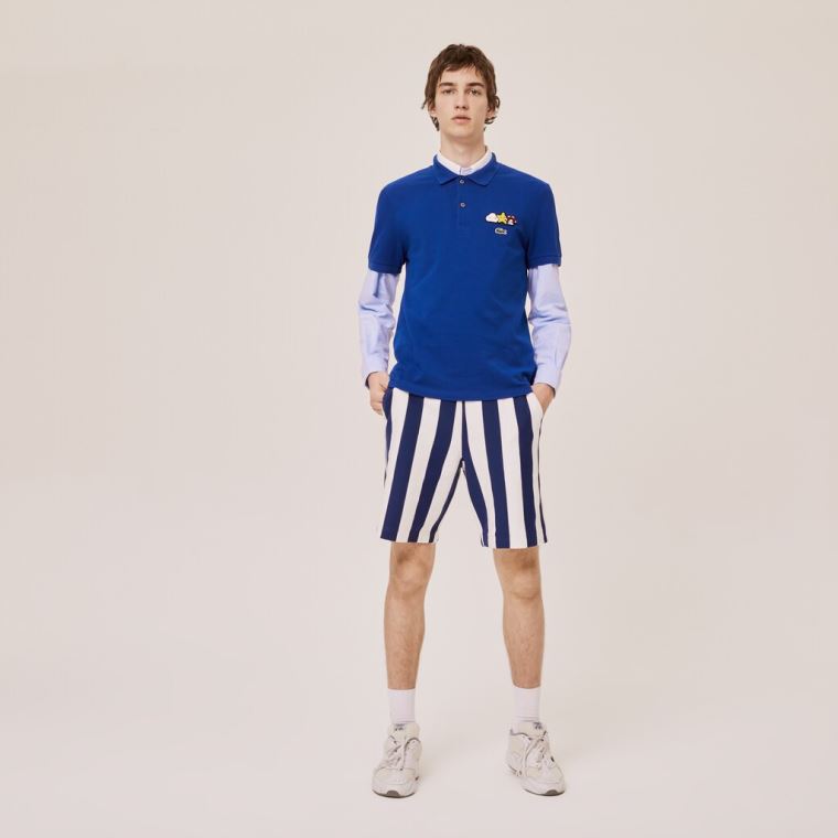 Lacoste x FriendsWithYou Design Classicos Fit Polo Shirt Azuis | Kz35rkMm