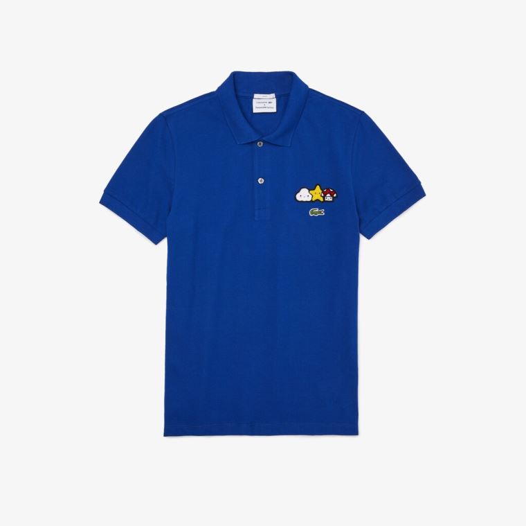 Lacoste x FriendsWithYou Design Classicos Fit Polo Shirt Azuis | Kz35rkMm