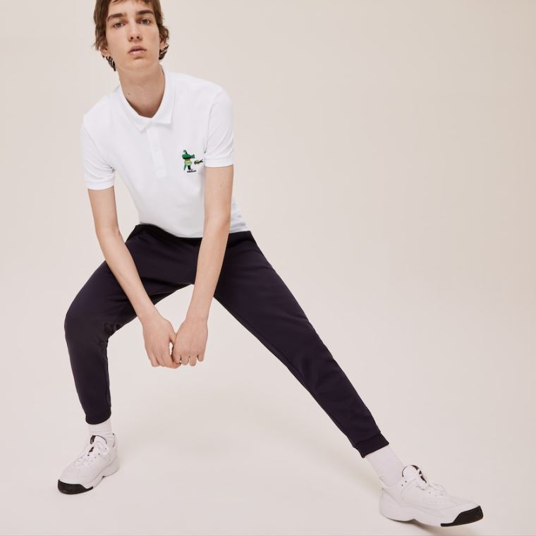 Lacoste x Jeremyville Design Classicos Fit Polo Shirt Branco | apf4AQIQ