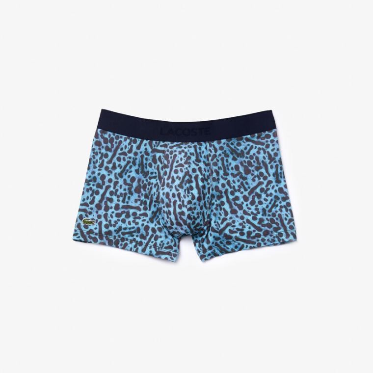 Lacoste x National Geographic Polyester Trunk Branco | oSk3UT5u