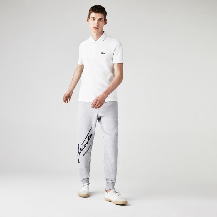 Lacoste x National Geographic Regular Fit Organic Algodão Polo Shirt Branco | lla3Pxzd